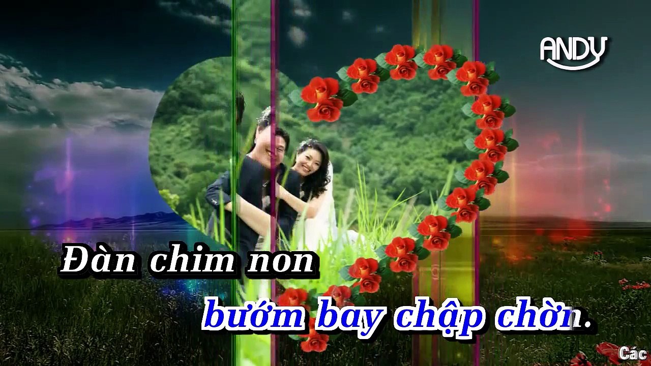 [Karaoke] Đám Cưới Trên Đường Quê Remix - Quốc Đại - beat organ - andykaraoke.website