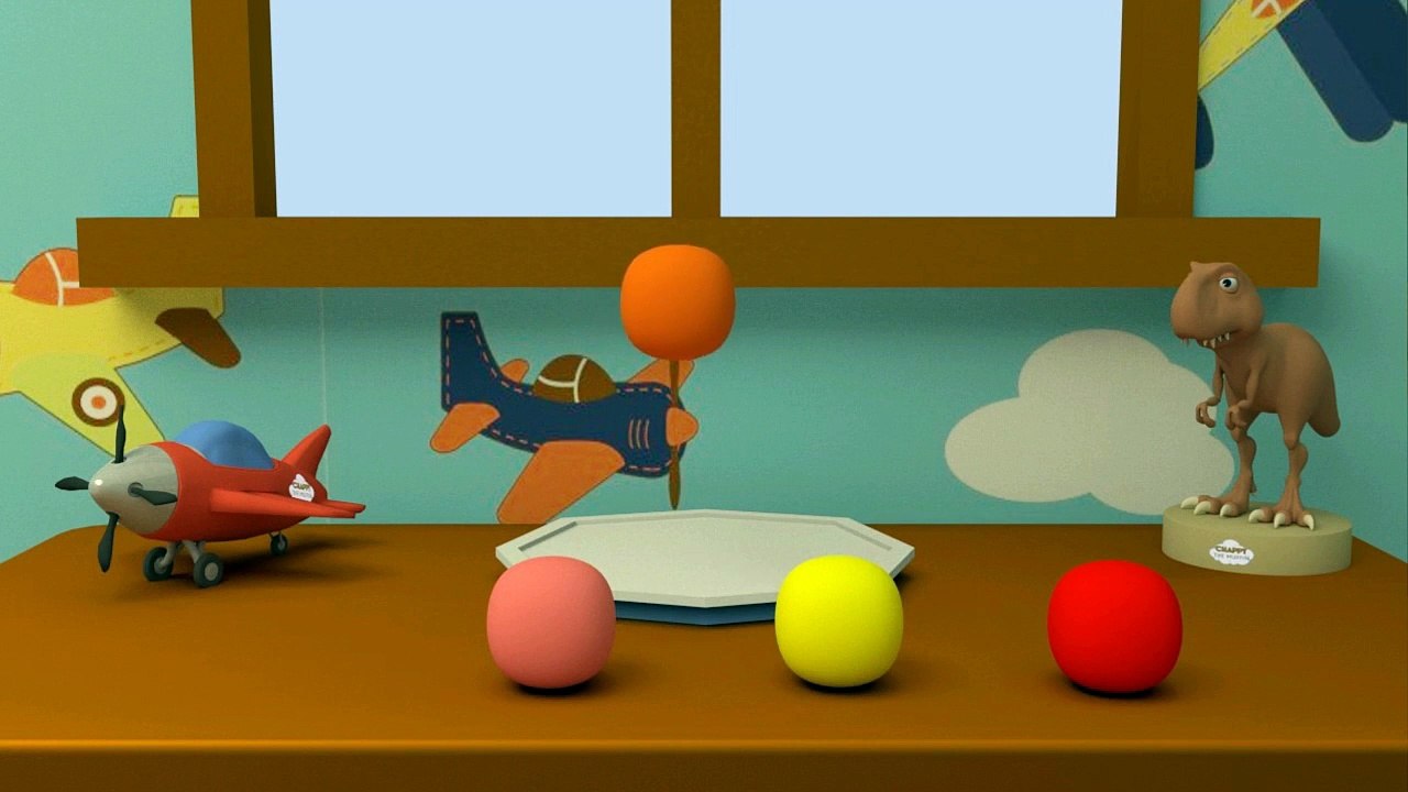 FUN KINDER EGG OPENING - FLYING HOU[-s-e-] (ANIMATION)