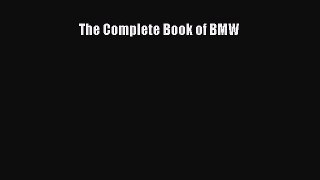 [Read Book] The Complete Book of BMW  EBook