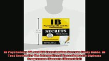 DOWNLOAD FREE Ebooks  IB Psychology SL and HL Examination Secrets Study Guide IB Test Review for the Full Free