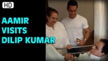 Aamir Khan Visits Dilip Kumar At The Hospital