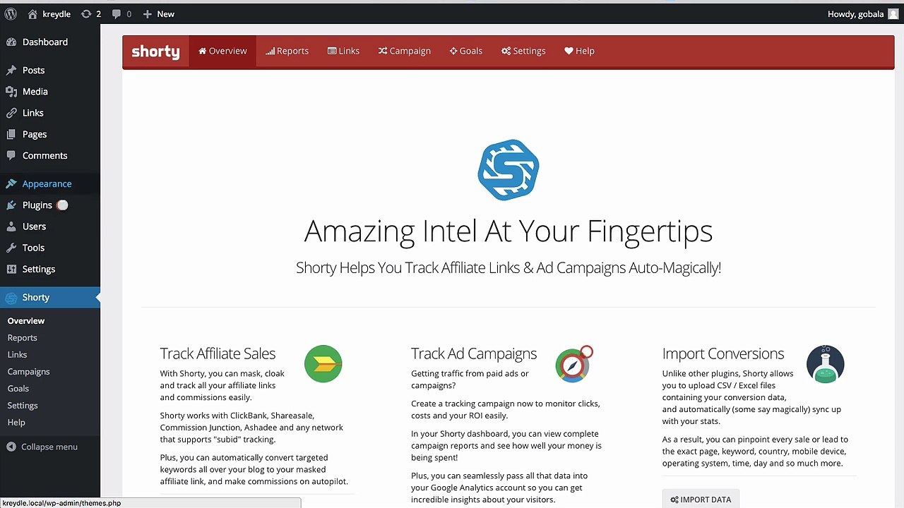 Shorty WP Cloaker Review Shorty WP Plugin by Gobala Krishnan