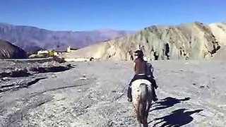 Horseriding Death Valley