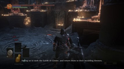 Dark Souls III - Firelink Shrine: Handmaiden Intro ''Umbral Ash'' Dialogue & Shop Items, Hawkwood
