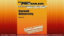 READ book  College Prowler Cornell University Collegeprowler Guidebooks Full Free