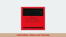PDF  Infertility Male and Female Download Online