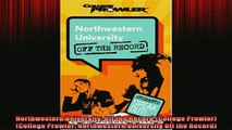 READ book  Northwestern University Off the Record College Prowler College Prowler Northwestern Full Free