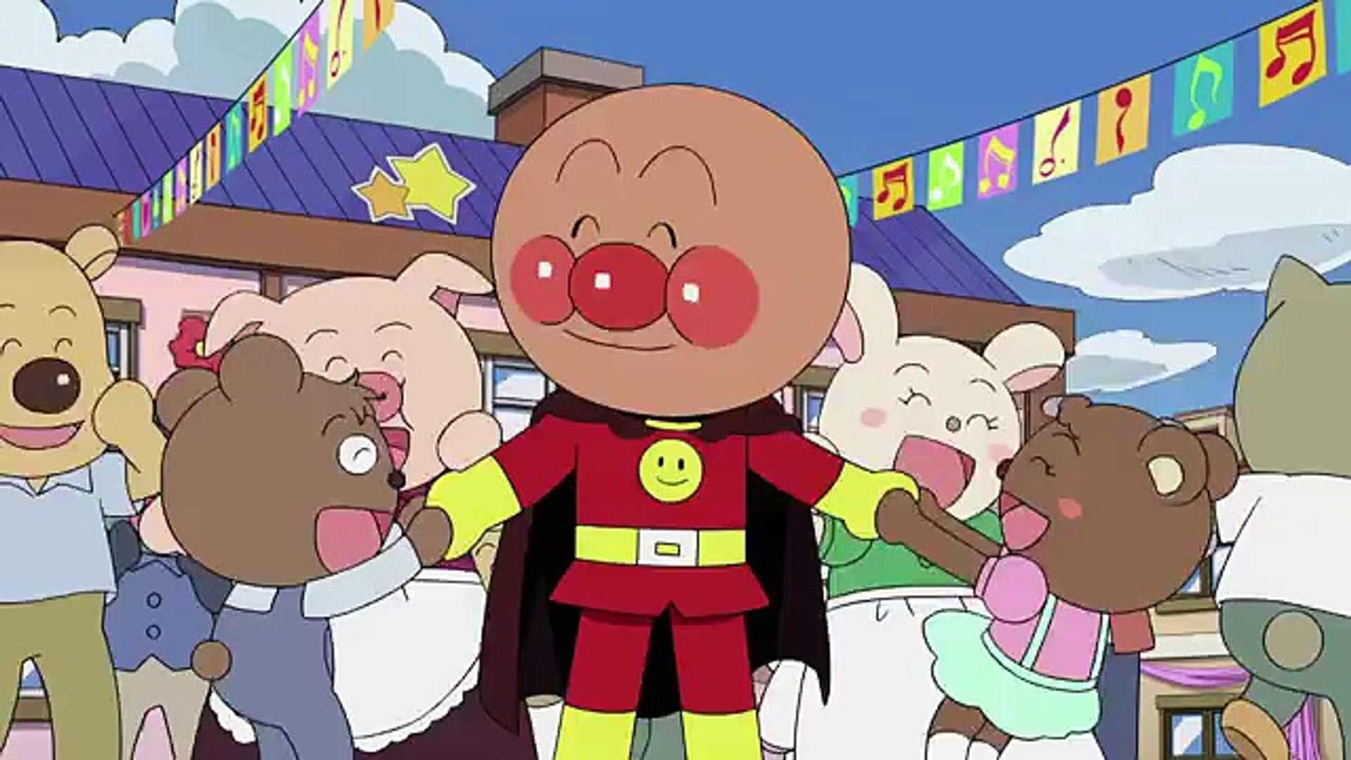 映画 それいけ アンパンマン ブラックノーズと魔法の歌 Trailer 動画 Dailymotion