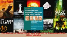 PDF  Handbook of Behavioral and Cognitive Therapies with Older Adults Read Full Ebook