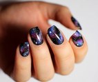 The New Galaxy Nails 2016  I Nails By Kizzy I how to do galaxy nail art I Easy Galaxy Nail Art Tutorial