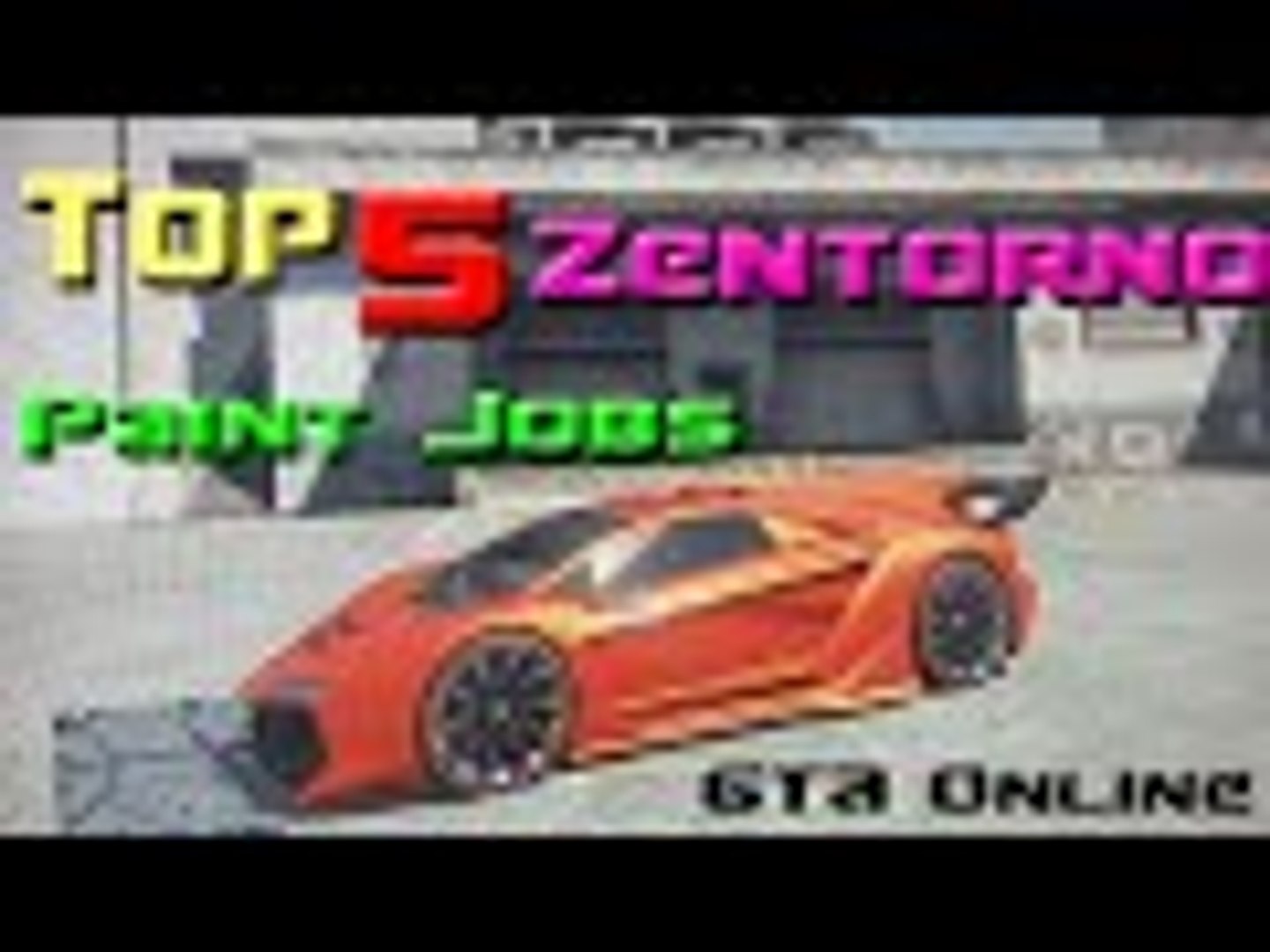 Gta V Zentorno Paint Jobs