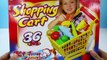 Disney Toys Fan GROCERY SHOPPING CART Play Set Supermarket Pretend Play Food Milk Fruits Fish Vide