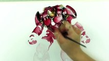 Disney Toys Fan SPEED DRAWING Hulkbuster from Avengers Age of Ultron Iron Man Watercolor Video For