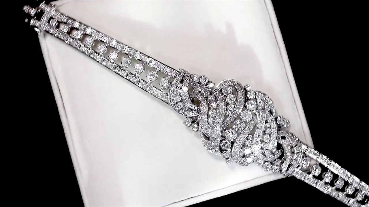 Vintage Diamond Bracelet