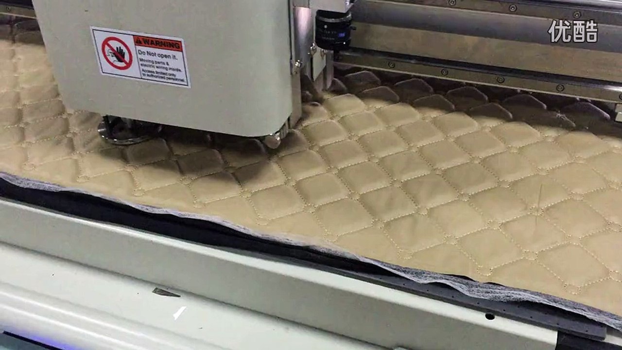 Vehicle Car Seat Cushion Auto Wire Loop Ring Carpet Foot Pad CNC Cutting Machine