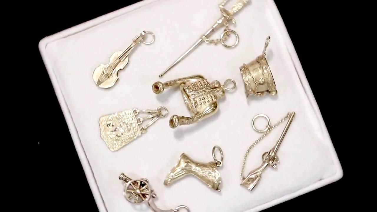 Antique Gold Charms