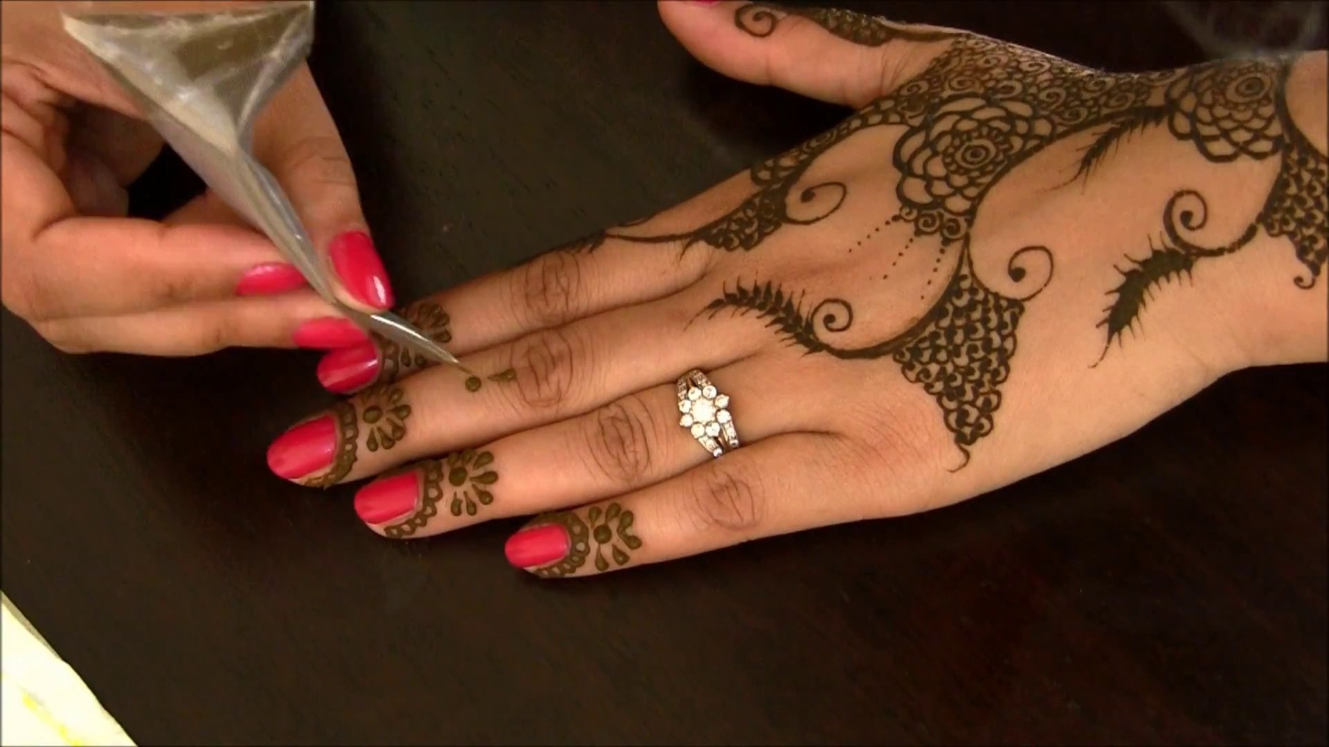 Learn Indian Pakistani Simple Easy Henna Mehendi Design Eid Ul