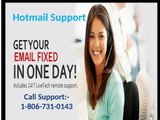 To unblock  Hotmail account call Hotmail support 1-806-731-0143  number