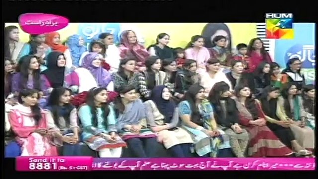 Jago Pakistan Jago Special Show Mah e Mir Cast HUM TV Morning Show 21 April 2016 part 2/2