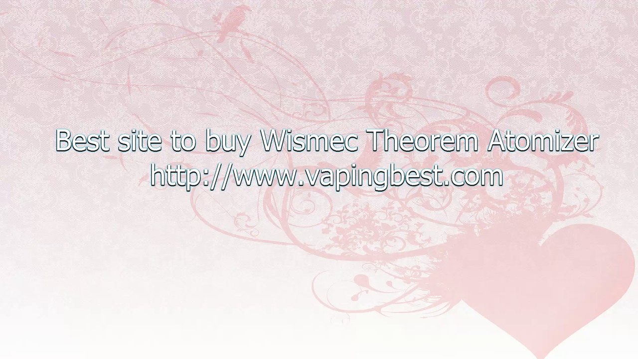 Where to buy Wismec Theorem Atomizer