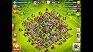 Clash Of Clans - Fastest Way To Level Up Your Walls!