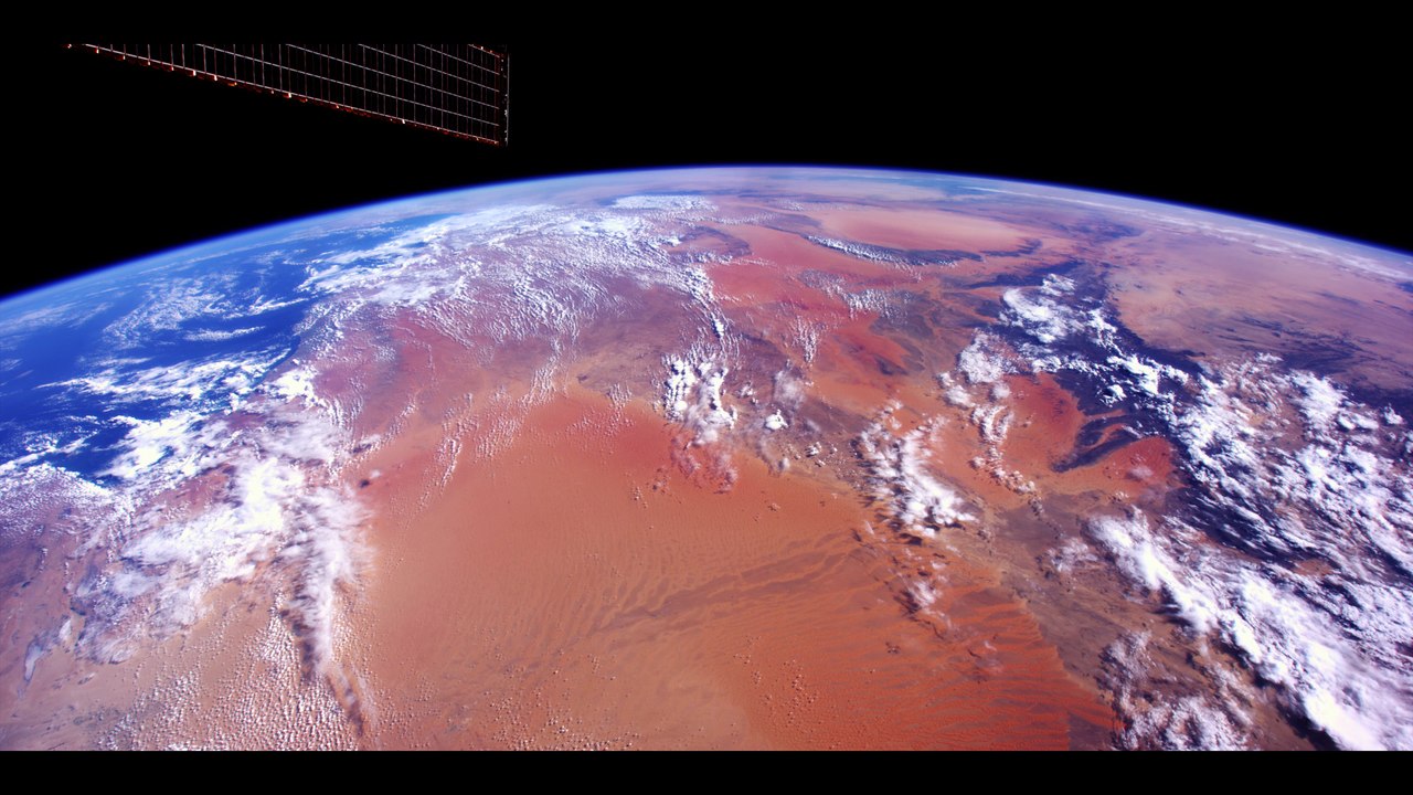 Images de la Terre filmées de l'espace