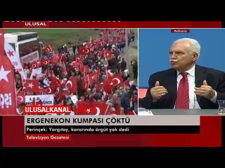 Doğu Perinçek, Yargıtay'ın kararını Ulusal Kanal'da değerlendirdi