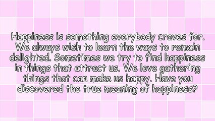 5 Questions to Ask Yourself to Remain Happy!