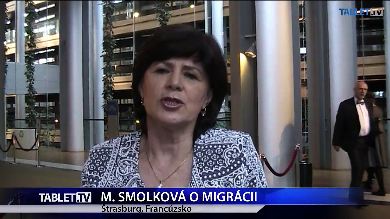 M. SMOLKOVÁ: V EÚ nemáme lídrov, ktorí by vedeli predvídať udalosti. Vždy len hasíme vzniknutý problém