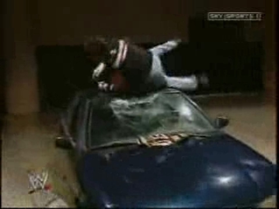 WWE  - Eddie Guerrero vs John Cena (Parking Lot Brawl)