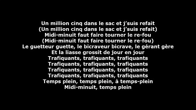Ninho - Temps Plein // (Music Lyrics)