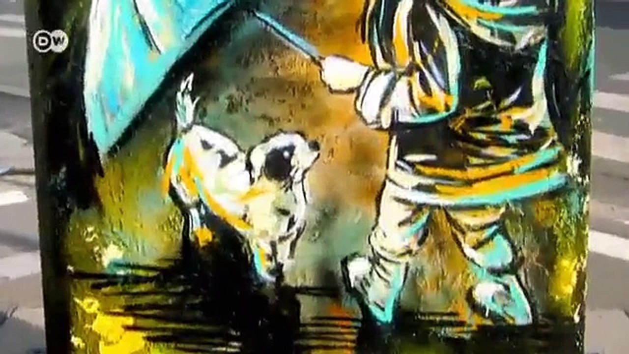 فنانة الغرافيتي