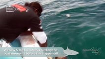 Fisherman Pulled Overboard by Giant Fish