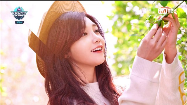 160421 MCountdown Eunji Love Is Like the Wind + Hopefully Sky