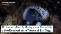 Dans un tunnel de 800 mètres sous la frontière entre le Mexique et les Etats-Unis