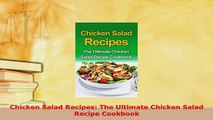 PDF  Chicken Salad Recipes The Ultimate Chicken Salad Recipe Cookbook Read Online