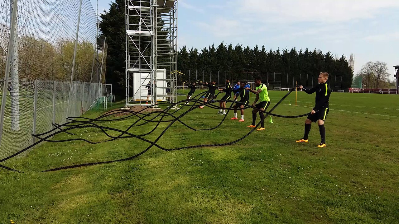 Exercice Physique du F.C. Metz Lundi 18 Avril 2016