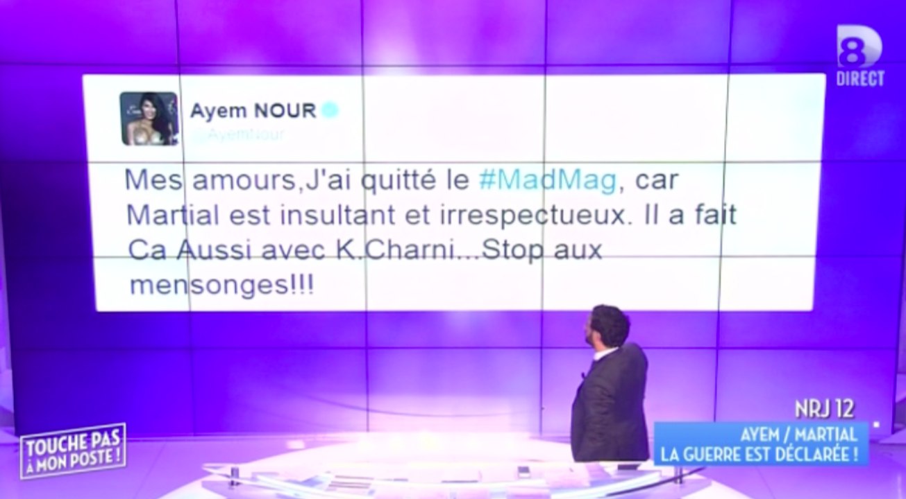 Ayem s'en prend méchamment à Martial ! -Zapping People du 21/04/2016