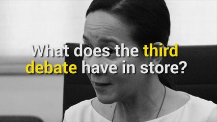 Things to look out for in the 3rd presidential debate