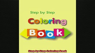 Free PDF Downlaod  Step by Step Coloring Book READ ONLINE