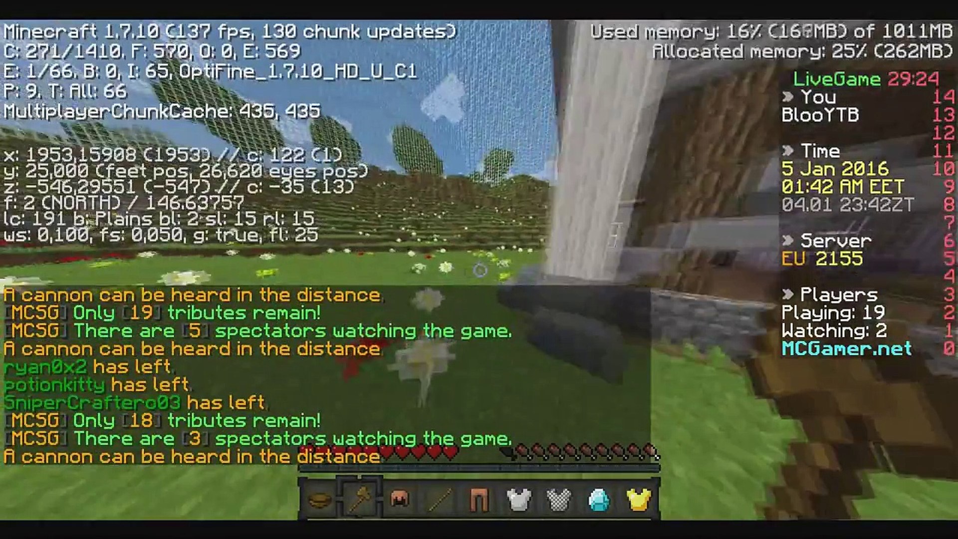 Minecraft Survival Games 1 Injuratura Beep Video Dailymotion
