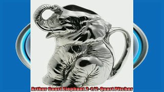 best produk   Arthur Court Elephant 212Quart Pitcher