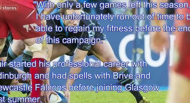 rugby highlights:Glasgow Warriors scrum-half Mike Blair announces retirement