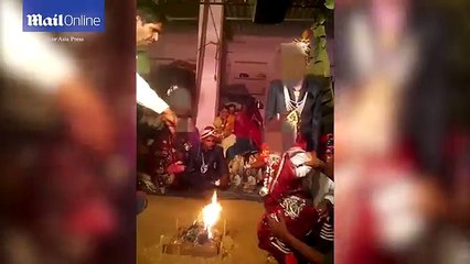 Child brides cry