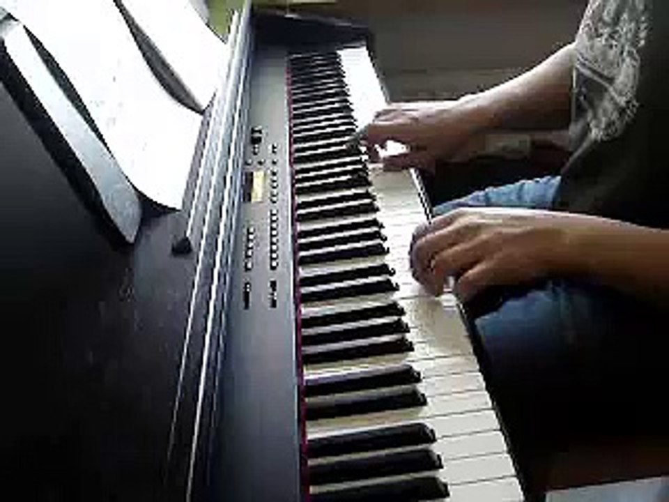 Bach's Badinerie on piano