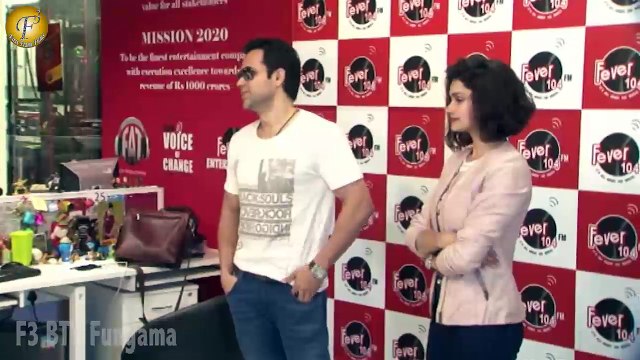 AZHAR TEAM VISIT RADIO STATION FOR PROMOTION AT FEVER 104 FM