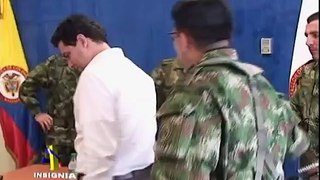 Gobernador de Caquetá se reune con Militares en la base de Larandia