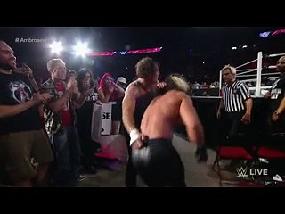 Dean Ambrose vs. Seth Rollins - WWE App Vote Match- Raw_ Aug. 18_ 2014