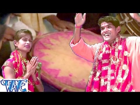 HD पंडाल में लागल WI-FI - Maiya Aihe Hamro Duwariya | Sourav Singh, Sikha | Bhojpuri Mata Bhajan
