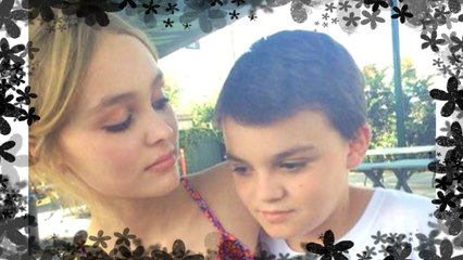 Lily-Rose Depp poste un adorable cliché pour l’anniversaire de son frère